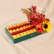 Expression of Love Chocolate n  Flowers Tray