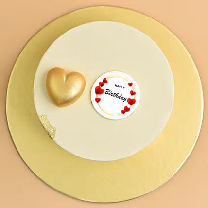Luxurious Celestial Chocolate Round Cake - Perfect for Celebrations