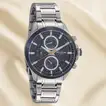 Titan Stainless Steel Multifunction Men's Watch - 90104KM01