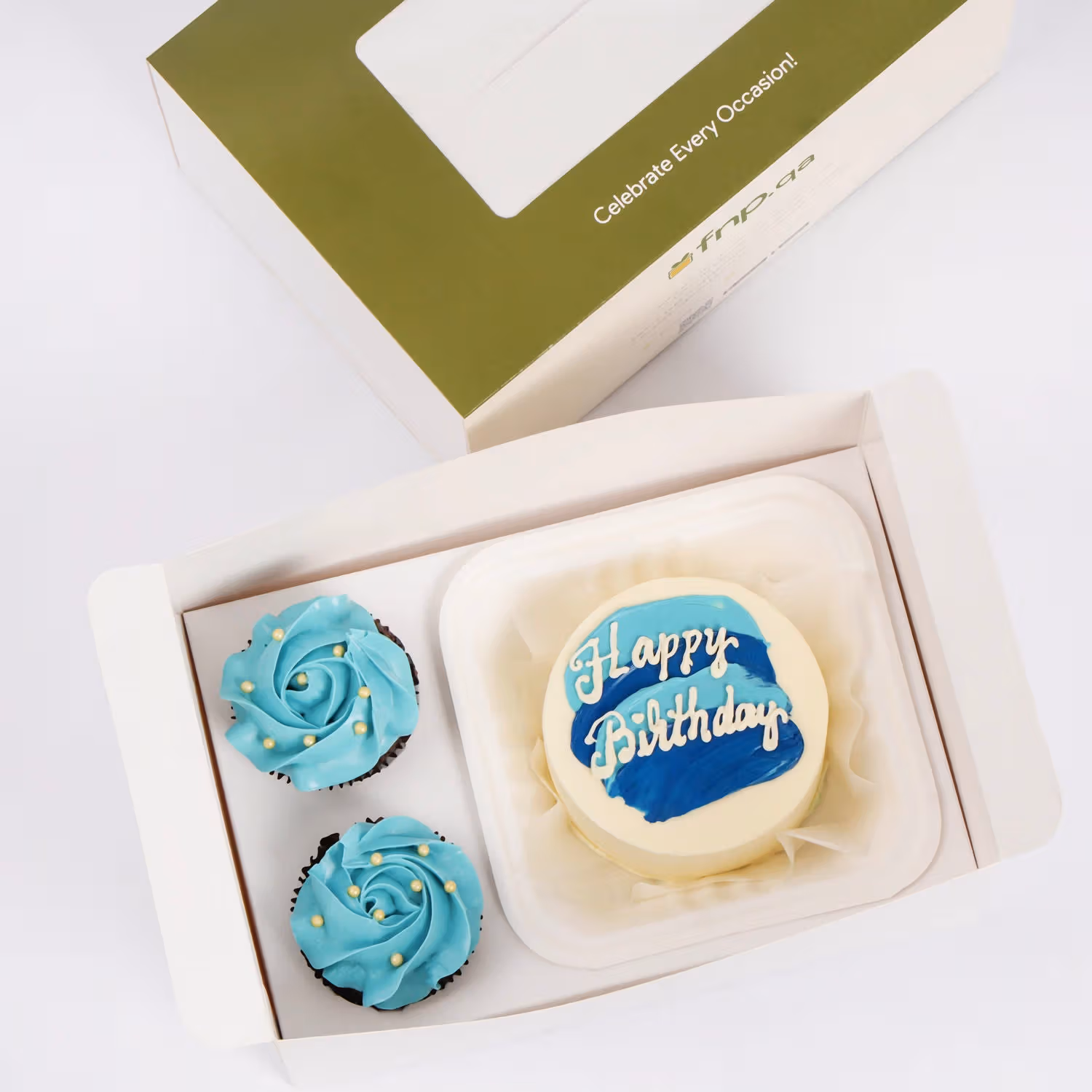 Delightful Birthday Joy Bento Cake Set - Perfect Celebration Treat!