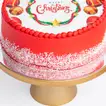Festive Christmas Red Velvet Cake - 500 Grams of Joy