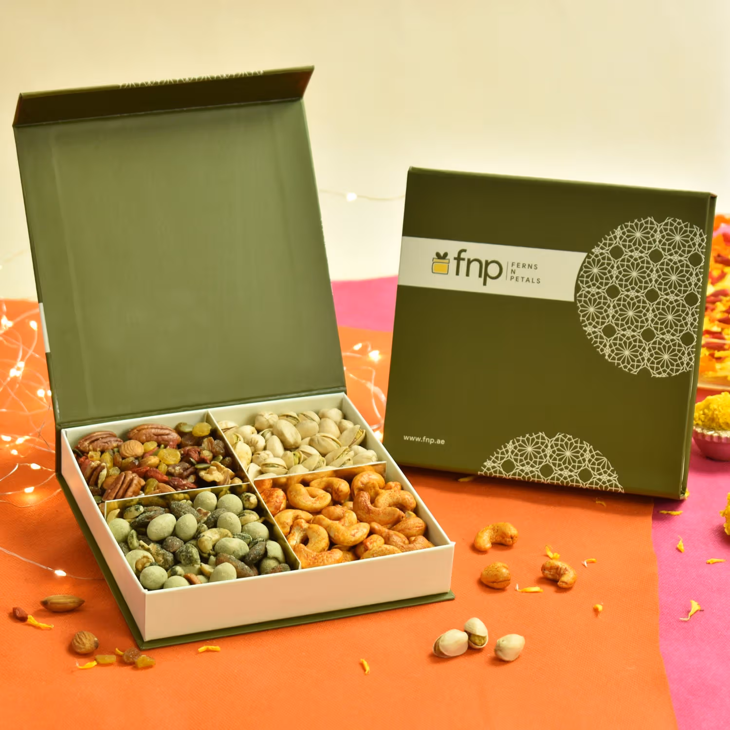 Premium Assorted Dry Fruits Gift Box - A Delightful Mix of Nuts & Berries