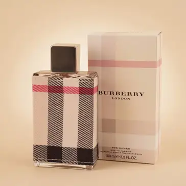 أصيص ألجومنيا مع عطر بربري لندن نسائي