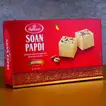 Exclusive Captain America Rakhi Gift Set for Kids with Haldiram's 250g Soan Papdi