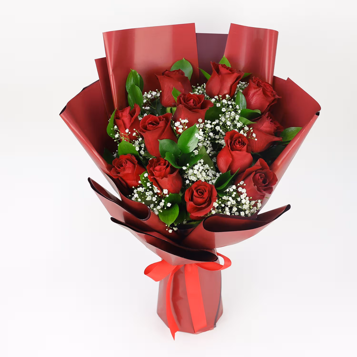 Bunch of Beautiful 12 Red Roses