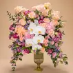 Celestial Garden Grandeur: Luxurious Floral Symphony