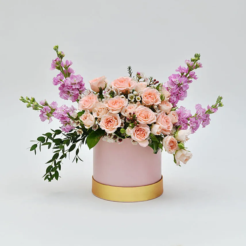 Dazzling Floral Box Arrangment