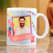 Personalized Birthday Mug for Him – Custom Photo and Message