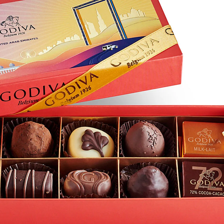 National Day Gift Box By Godiva 10pcs