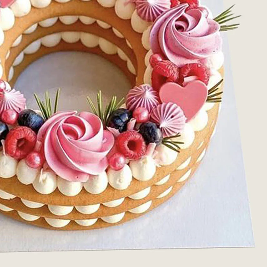Designer Mixed Berries Chocolate Cake
