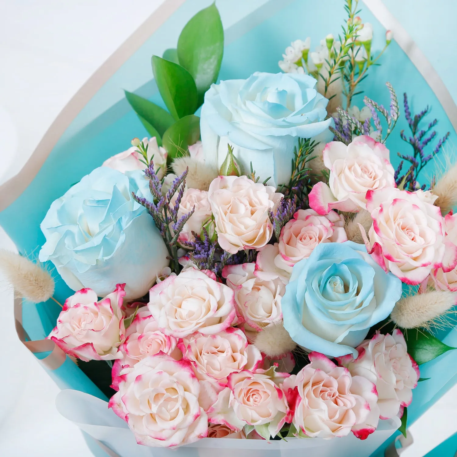 Ocean Breeze Bouquet - A Refreshing Floral Symphony