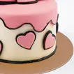Pink Breeze Celebration Cake - Chocolate