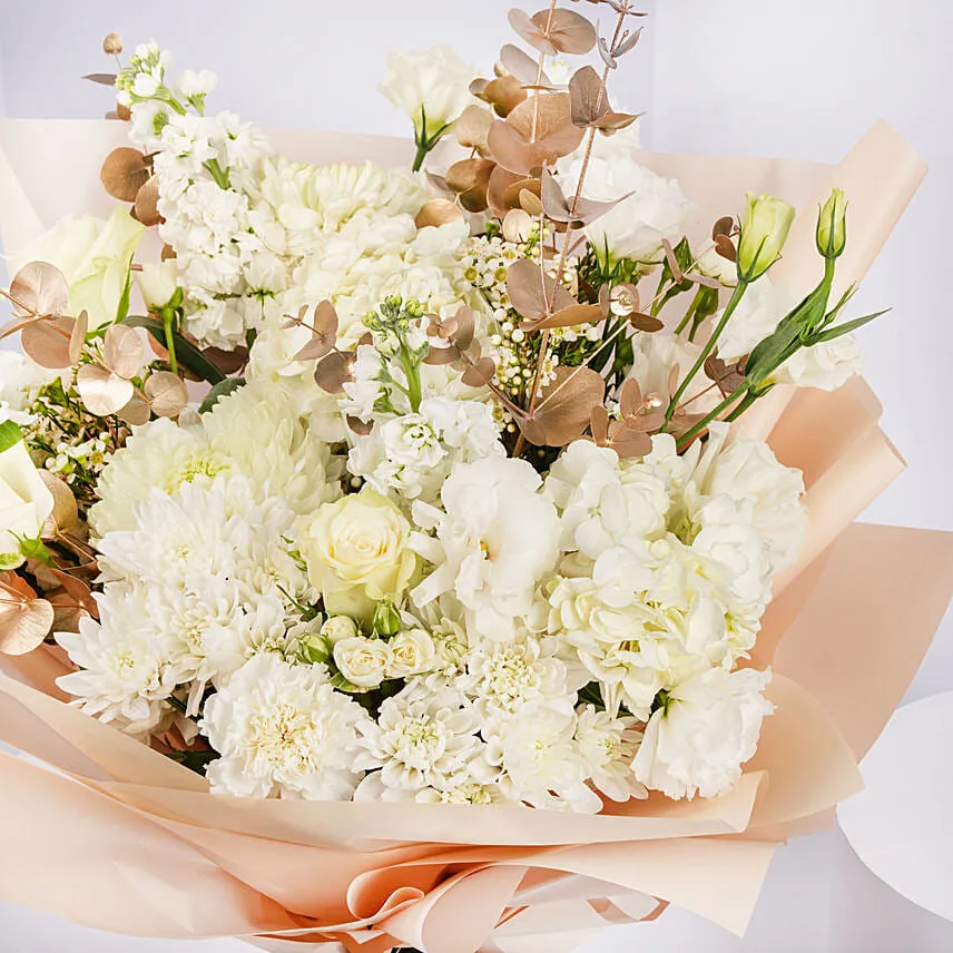 Peaceful Wishes Flower Bouquet