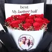 Midnight Roses of Love: Exquisite Floral Bouquet for Your Better Half