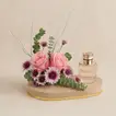 عطر بوشرون كواتر نسائي مع باقة ورد