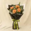 Orange Carnations Mini Bouquet