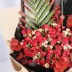 Crimson Charm & Rustic Romance: Luxurious Red Rose Bouquet