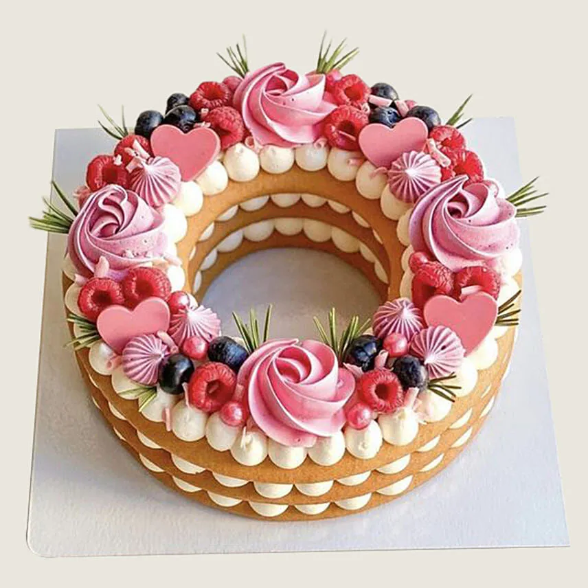 Designer Mixed Berries Cake