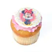 Delightful Chocolate Birthday Cupcakes - Set of 6 with Decorative Toppers