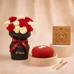 Velvety Love Valentine Cake - Cake