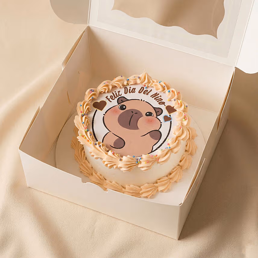 Capybara Bento Cake