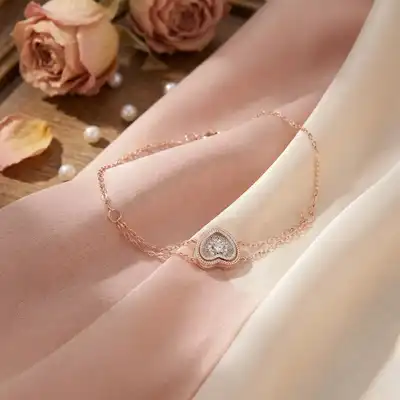 Omnia Eternal Glow Bracelet in 18K Rose Gold with Diamonds