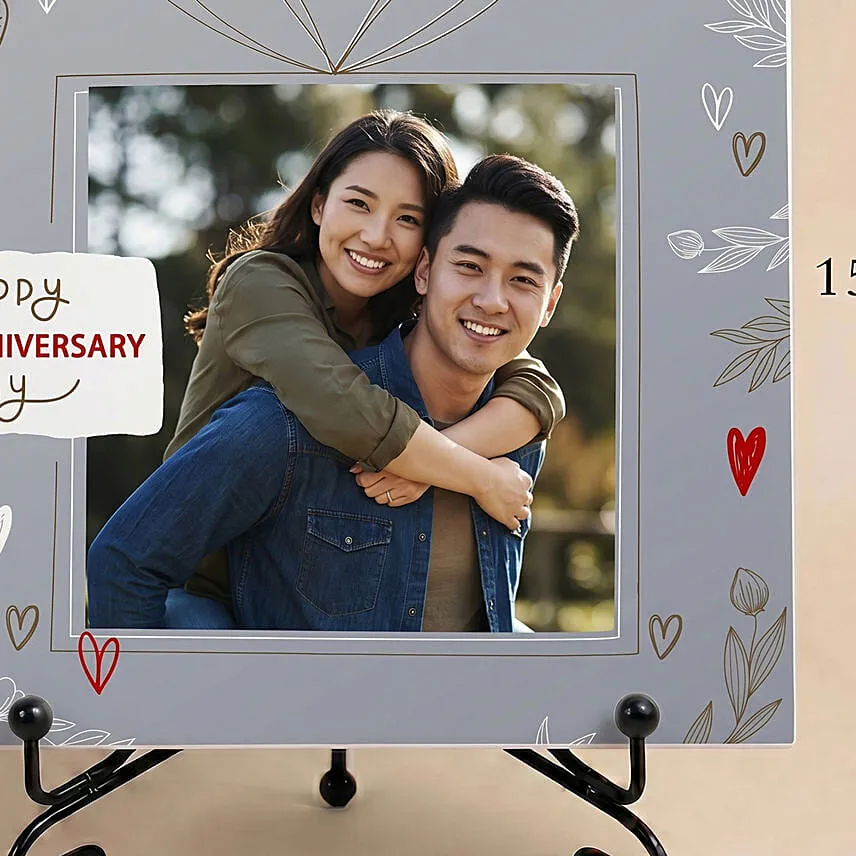 Personalised Anniversary Couples Photo Frame