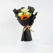 Luxurious Godiva Mini Royal Box with Sunflowers & White Roses Bouquet