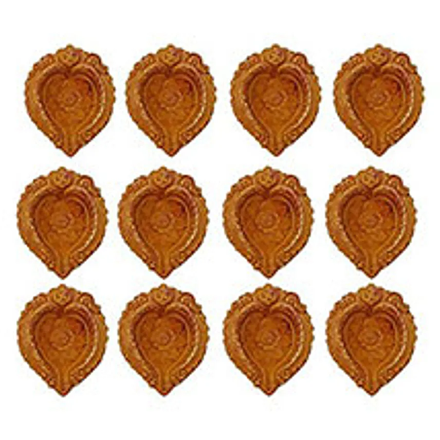 Mitti Diya 12 Pcs