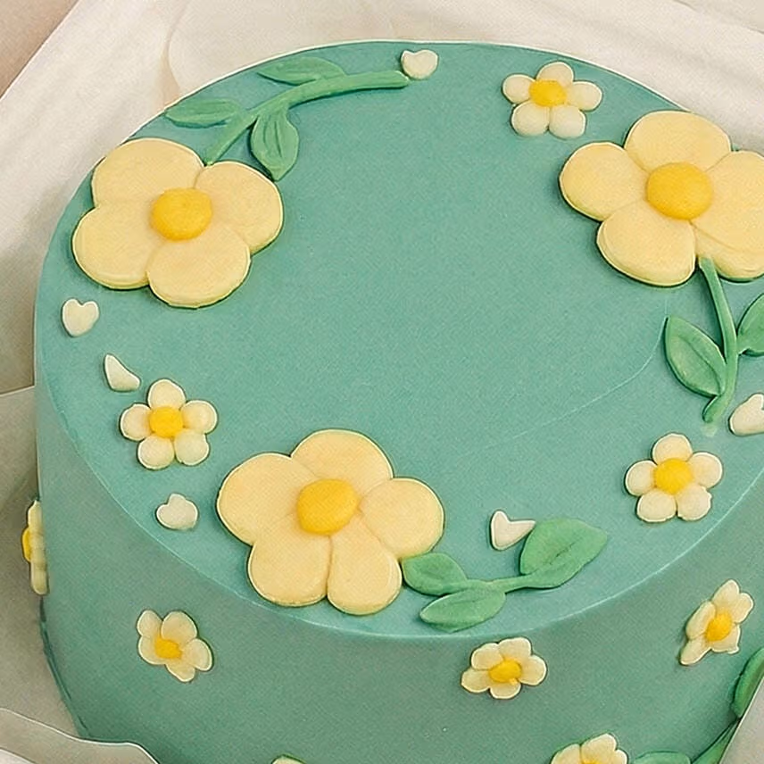 Daisy Theme Bento Cake