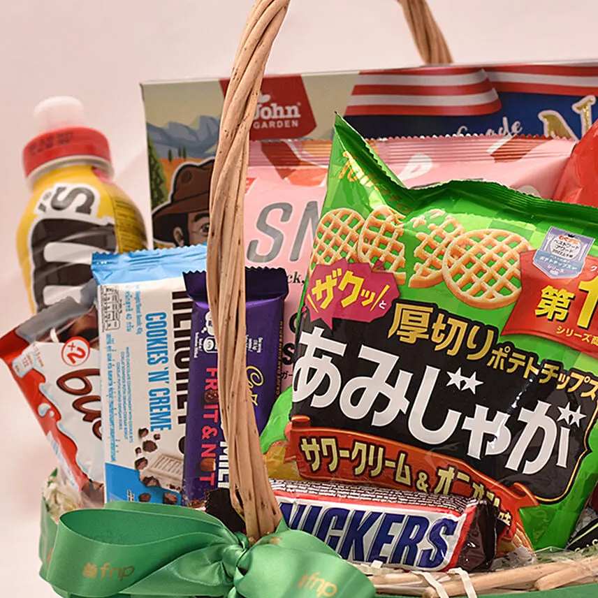 Choco Snacks Basket