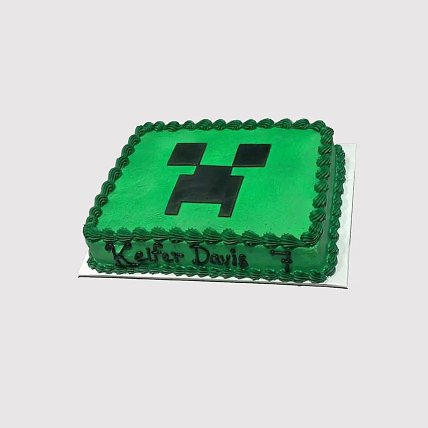 Minecraft Themed Cake