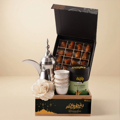 Baja Saudi Coffee & Premium Dates Ramadan Box