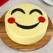 Blush Emoji Cake