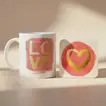 Romantic Love Mug and Coaster Set - Perfect Gift for Special Moments