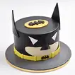 Dark Knight Delight Cake - Perfect for Superhero Parties