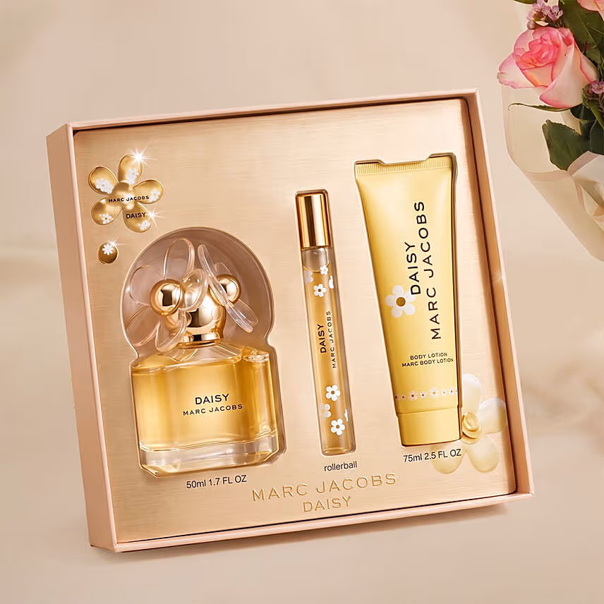 Mother Day Pink Roses Bouquet with Perfume set