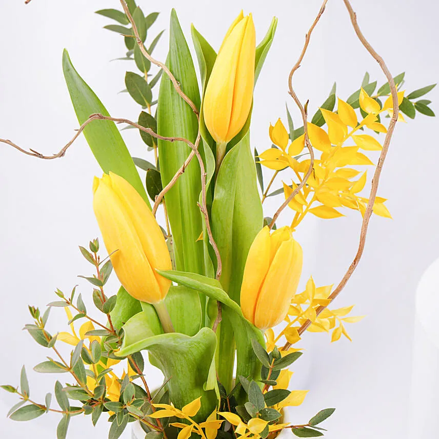 Easter Tulips Flowers Mug