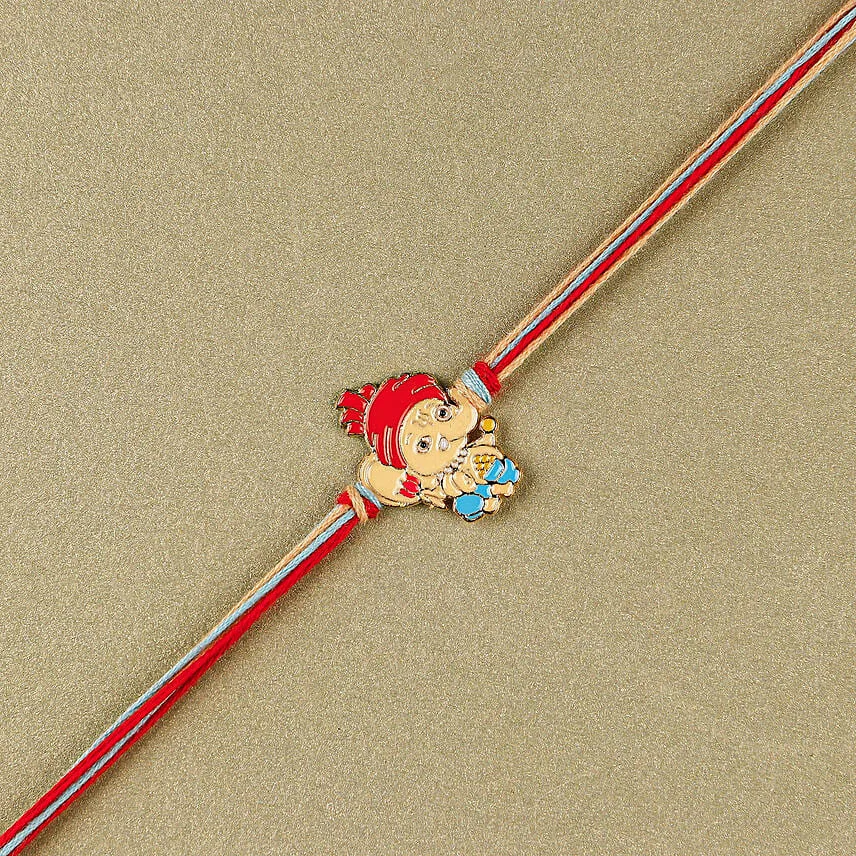Radiant Ganesha Serenity Rakhi For Kids