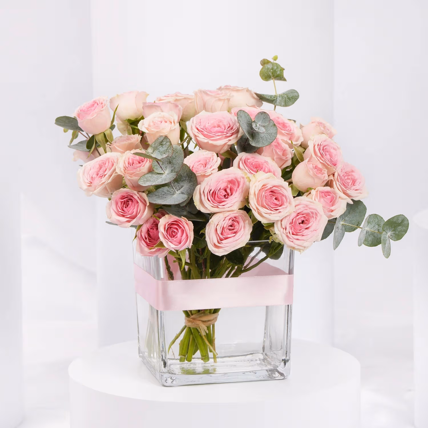 Elegant Mother's Day Pink Spray Roses Arrangement