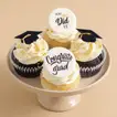 Congrats Grad Cupcakes 4 Pcs