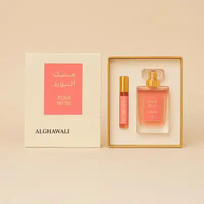 Luxurious Rose Musk Perfume Gift Set