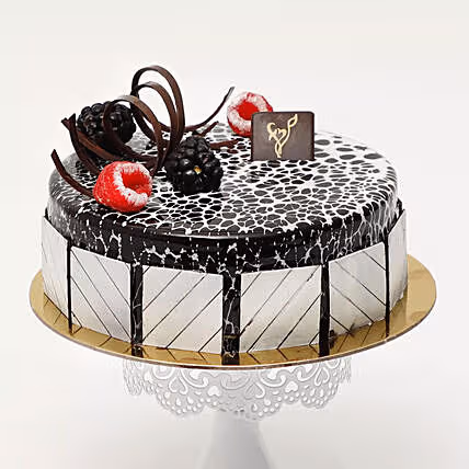 Exquisite Choco Truffle Serenade Cake - Perfect Anniversary Delight