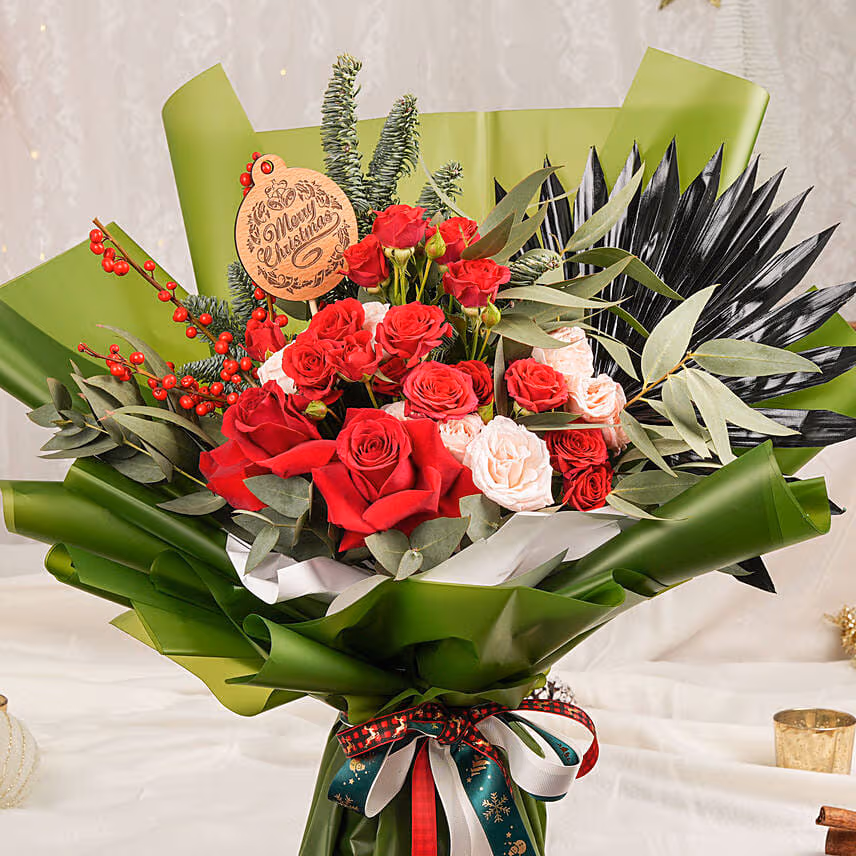 Holiday Season Wishes Bouquet