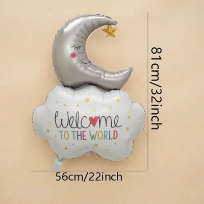 Welcome to the world Foil Balloon