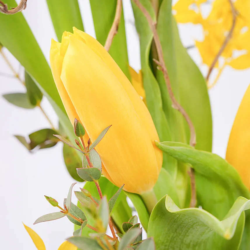 Easter Tulips Flowers Mug