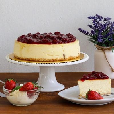 Irresistible Strawberry Cheesecake
