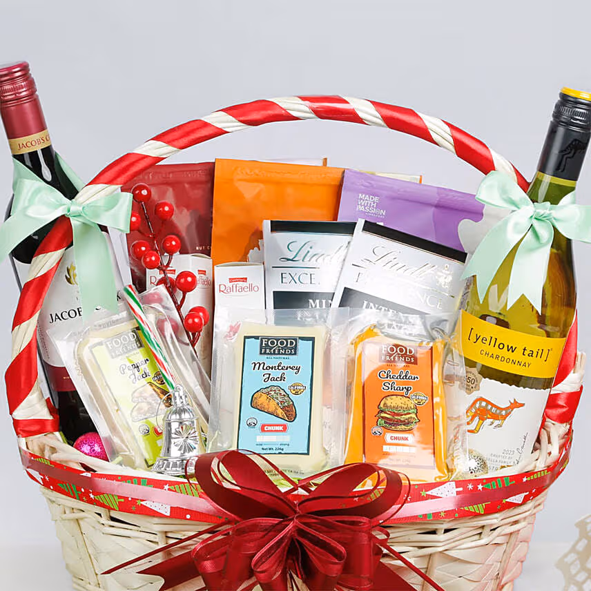 Wine Sweet Treats Christmas Special Basket