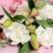 Elegant Mixed Roses and Lilies Bouquet for Mother's Day Celebration