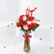 Blooming Hugs Valentine's Floral Arrangement - Arrangement